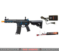 Lancer Tactical Gen 3 Hellion 7" M-LOK Airsoft AEG Rifle w/ Crane Stock w/ Battery/Charger Bundle