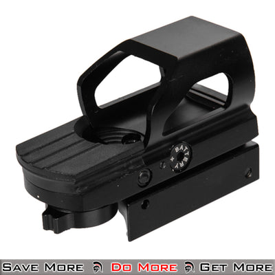 Lancer Tactical Red Dot Sight for Airsoft Electric Guns At Angle Backward