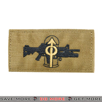 Lancer Tactical Velcro Morale Patch AC-133T - M203 Grenadier Role, Tan Patch- ModernAirsoft.com