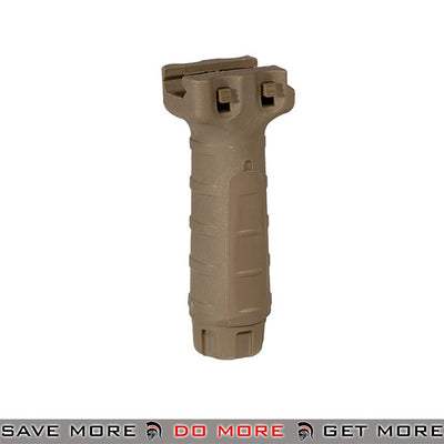 Ac-416Bl Td "Long" Vertical Foregrip Ergonomic Attachment For Rails