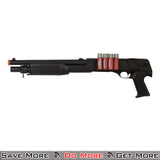 AGM Airsoft M500 Tactical Airsoft Spring Shotgun Left