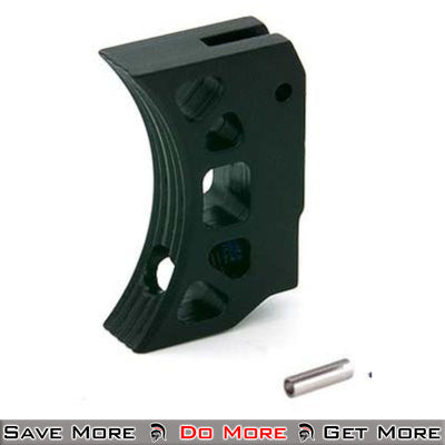 Aluminum Trigger for Tokyo Marui Hicapa K S Black