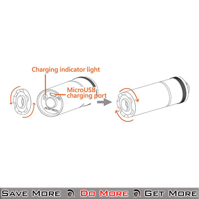 Acetech Lighter BT Barrel Extension Mock Suppressor Another Diagram