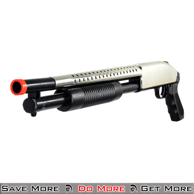 Airsoft Tacforce CQB Shotgun Spring Powered Airsoft Gun Left Angle