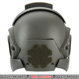 AMA Trooper Full Face Airsoft Helmet for Protection Back