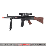 AMA MP44 Rifle W/ Bipod - Spring Powered Airsoft Gun Left