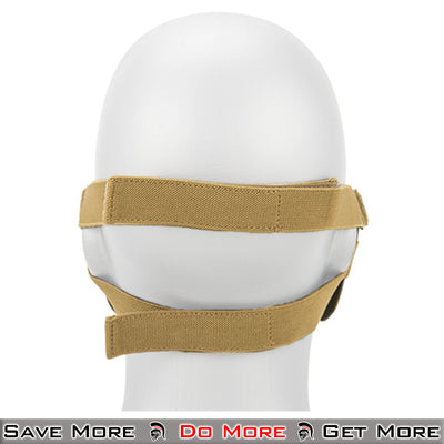 AMA Woodland Airsoft Safety Gear for Face Protection Back