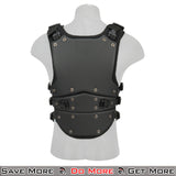 AMA Tactical Mag Strap Body Armor Airsoft Plate Carrier Black Back