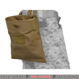 Lancer Tactical Large Foldable Dump Pouch - Tan Dump Pouch- ModernAirsoft.com