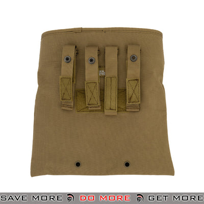 Lancer Tactical Large Foldable Dump Pouch - Tan Dump Pouch- ModernAirsoft.com