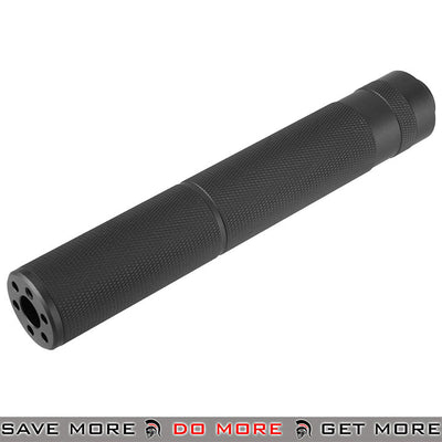 Lancer Tactical 14mm CCW Aluminum Knurled Airsoft Mock Suppressor 195mm - CA-SS010