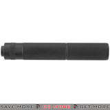 Lancer Tactical 14mm CCW Aluminum Knurled Airsoft Mock Suppressor 195mm - CA-SS010