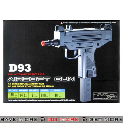 Well AEG Uzi Spring Powered Airsoft Gun