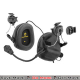 Earmor M32H Headset Black for Airsoft Tactical Helmet Left