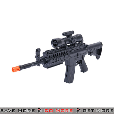 UKArms G70A Mini SIR Airsoft Spring Power Rifle w/ Scope, Laser Air Spring Rifles- ModernAirsoft.com