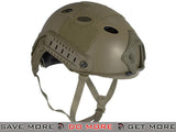 Lancer Tactical Airsoft PJ Type Dial Adjustment Bump Helmet - Dark Earth Head - Helmets- ModernAirsoft.com