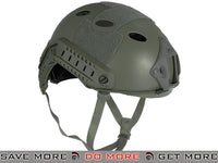 Lancer Tactical Airsoft PJ Type Dial Adjustment Bump Helmet - Foliage Green Head - Helmets- ModernAirsoft.com