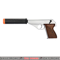 HFC Gas Powered Airsoft Pistol w/Mock Suppressor