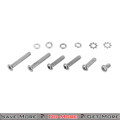 LT Gearbox Shell for Airsoft Version 3 Gearbox Screws in a Line