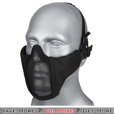 Lancer Tactical Airsoft Safety Mask for Face Protection Front Angle