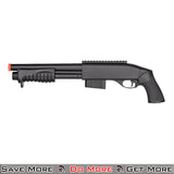 M401 Double Eagle Black Pump Action Tactical Airsoft Spring Shotgun