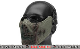 6mmProShop  Iron Face Lower Half Mask "Zombie" - Zombie II Face Masks- ModernAirsoft.com