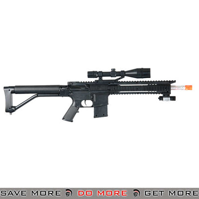 Airsoft Spring Rifle w/ Attachments & P618 Pistol