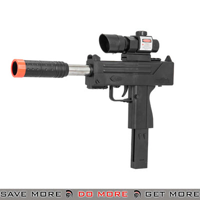 UK Arms Spring Airsoft M10 Pistol w/ Laser & Scope