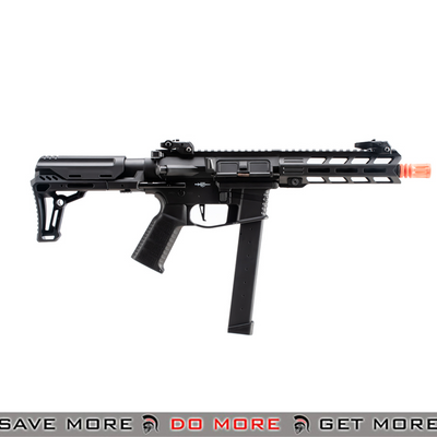 Lancer Tactical Gen 2 9mm Battle CQB Carbine Airsoft AEG Rifle (Black)