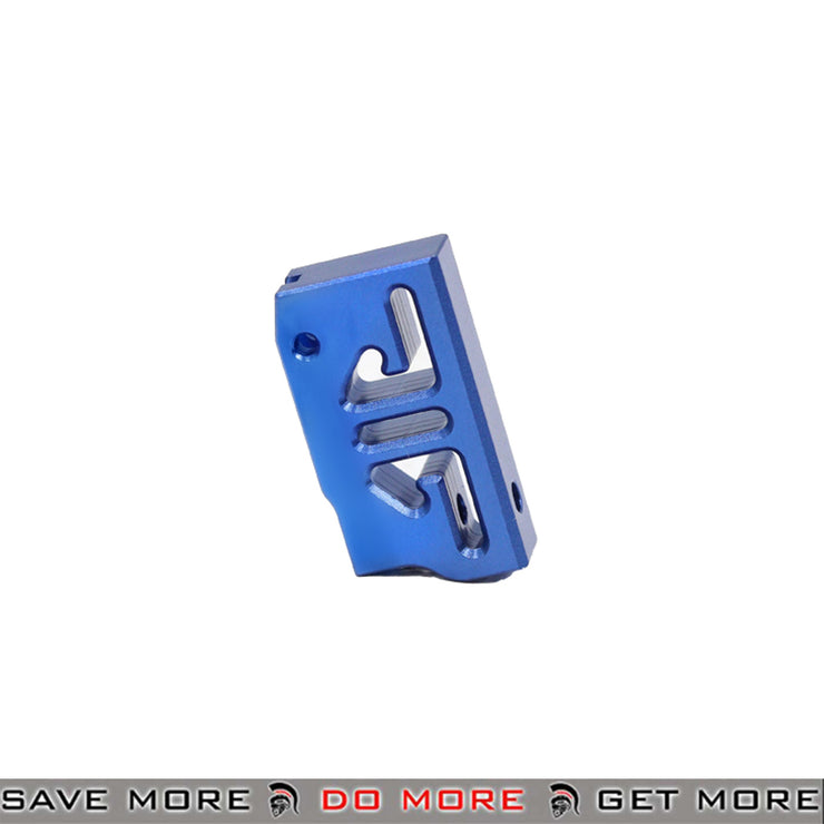 LA Capa Customs “S2” Flat Trigger For Hi Capa GBB Airsoft Pistols - Blue