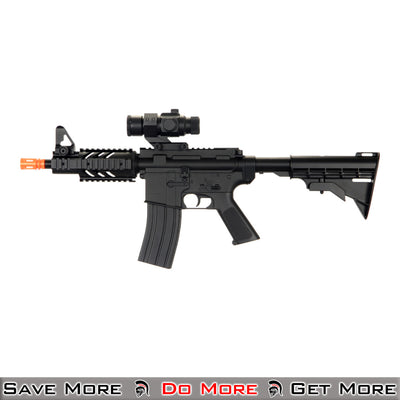 UKARMS M4 CQB Automatic Electric Airsoft Gun AEG Rifle Facing Left