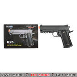 UK Arms G25B Pistol, 8.5'' Spring Powered Airsoft Gun Box