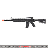 UK Arms Mini M4 Polymer Rifle Spring Powered Airsoft Gun Left