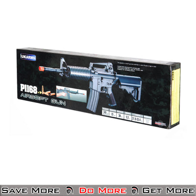 UK Arms M4 Bullet Ejecting Rifle Spring Airsoft Gun Box