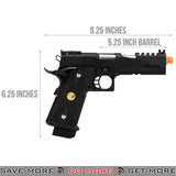 WE Tech 5.1 "Dragon" Full Metal Hi-Capa GBB Airsoft Pistol