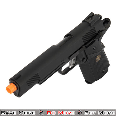 WE Tech MEU 1911 A1 Airsoft GBB Gas Gun Training Pistol Left Top Angle