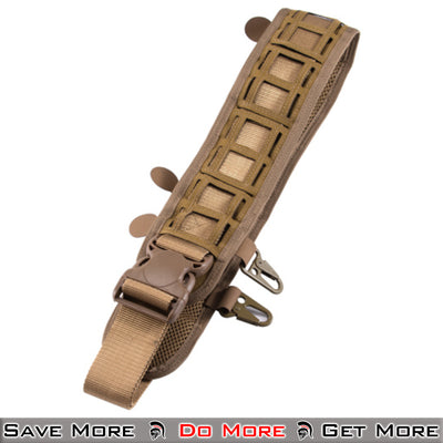 WoSport Pilot Battle Belt w/ MOLLE Tan Folded