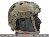 Lancer Tactical Airsoft PJ Type Advanced Bump Helmet - Kryptek Highlander Head - Helmets- ModernAirsoft.com