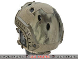 Lancer Tactical Airsoft PJ Type Advanced Bump Helmet - Kryptek Highlander Head - Helmets- ModernAirsoft.com