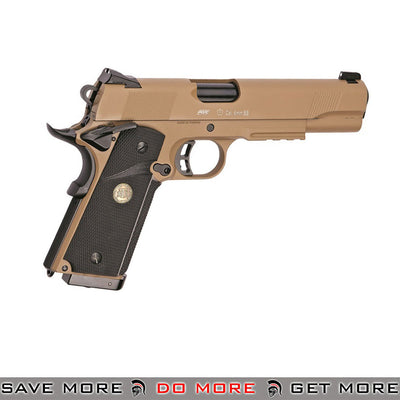 ASG STI Tac Master 1911 Airsoft GBB Pistol desert tan